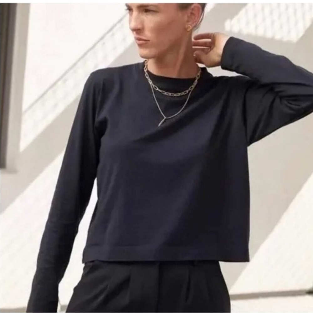 AYR Black Long Sleeve Tee